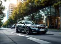 BMW MH3 Touring in movimento su strada