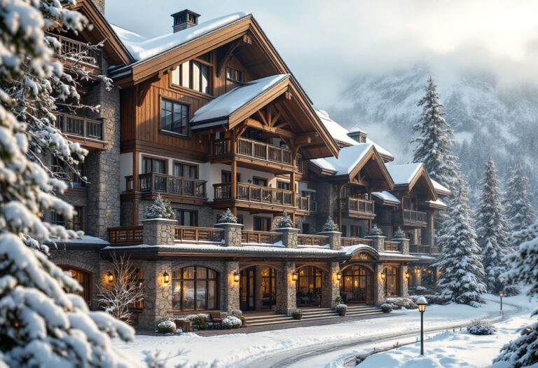 Resort di montagna in Italia per una fuga invernale