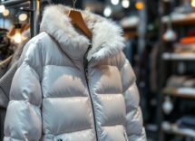 Giacca piumino da donna elegante per l'inverno 2025
