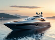 Riva Iseo Super in un paesaggio sereno sul lago