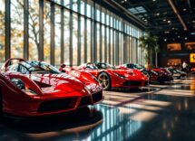 Esposizione di supercar storiche al Museo Ferrari