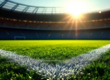 Giocatori di calcio con abbigliamento alla moda