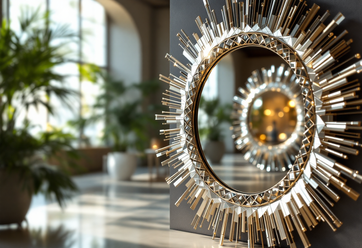 Design moderno di specchi al Salone del Mobile 2023