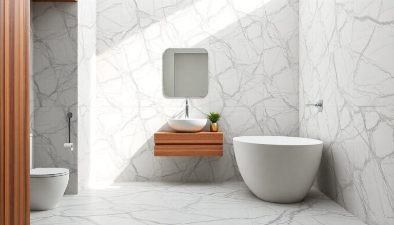 bagno effetto marmo resistente come scegliere il gres porcellanato giusto 1774427312