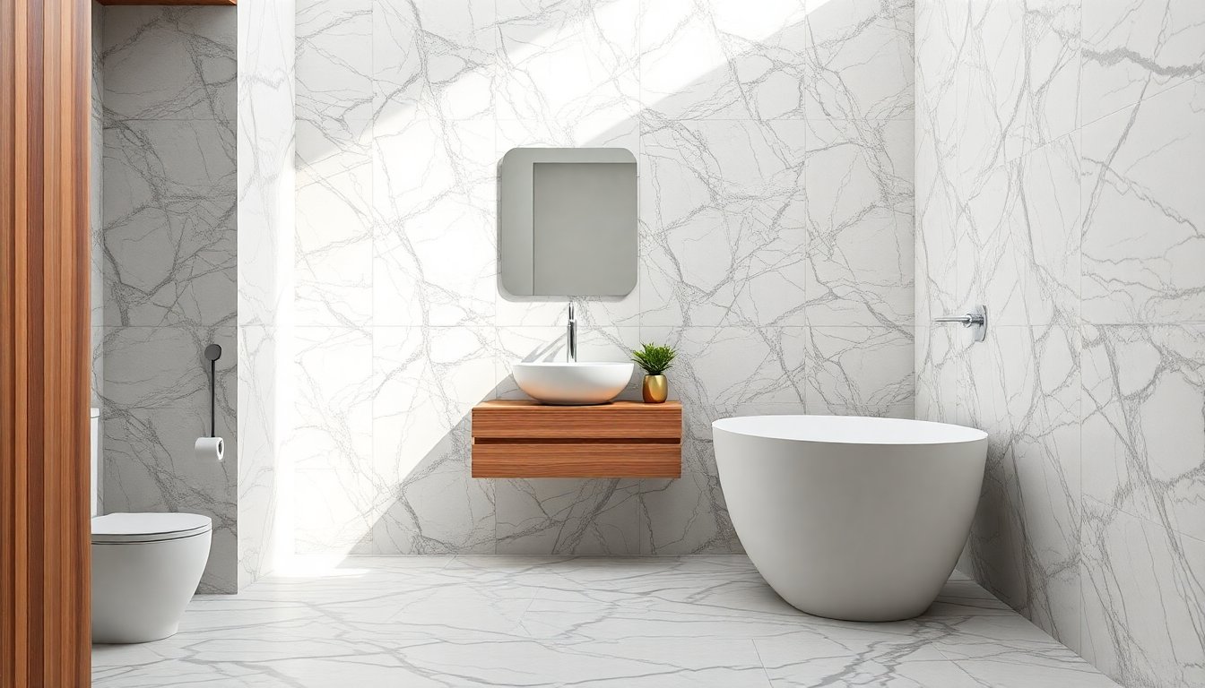 bagno effetto marmo resistente come scegliere il gres porcellanato giusto 1774427312