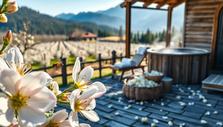 Fioritura in Val di Non: relax, spa e passeggiate al Pineta Nature Resort